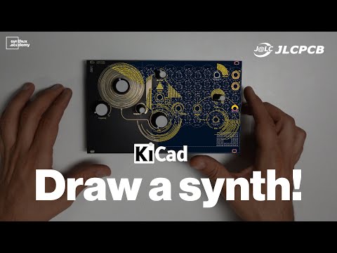 How to Design a Synth Interface in KiCad // #synthdiy tutorial