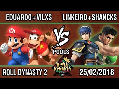 [Roll Dynasty Tournament 2] Eduardo+Vilxs vs Linkeiro+Shancks - Pool Wave A