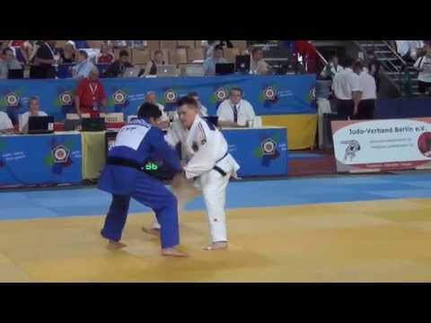 ECJ Berlin 2014 -60 kg Eliminatory Bizon (GER) - Skouroumounis (CYP)