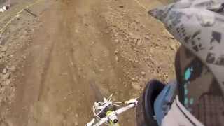 preview picture of video 'Downhill Red Track GoPro, Crans-Montana 2014'