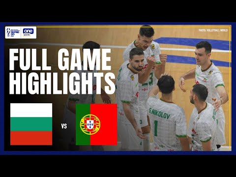 BULGARIA vs. PORTUGAL | FULL GAME HIGHLIGHTS | 2025 FIVB MEN’S WORLD CHAMPIONSHIP | SEPT 22, 2025