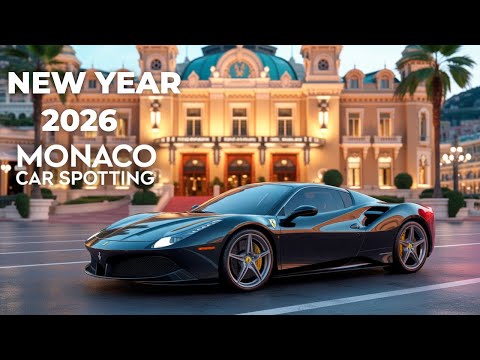 Monaco New Year 2026 🇲🇨 | Crazy Supercar Spotting in Monte Carlo #trending #viral #money