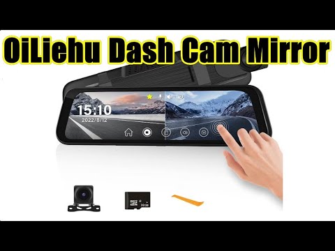 OiLiehu Dash Cam Mirror for Car