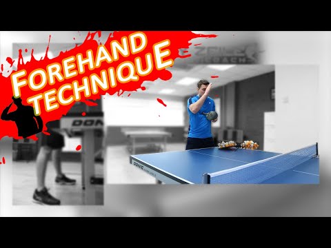 How To Play & Learn FOREHAND DRIVE Technique in TABLE TENNIS / PING PONG |Beginner Training Tutorial thumbnail