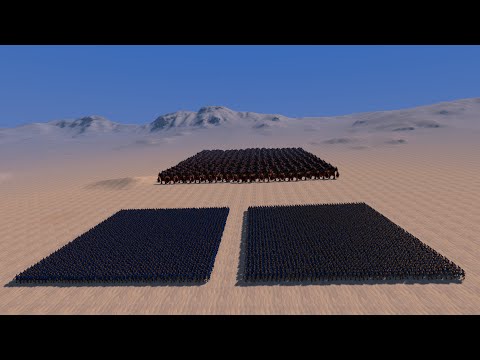 10.000 GOLDEN KNIGHTS vs 1000 GIANT DEMONS - Ultimate Epic Battle Simulator UEBS