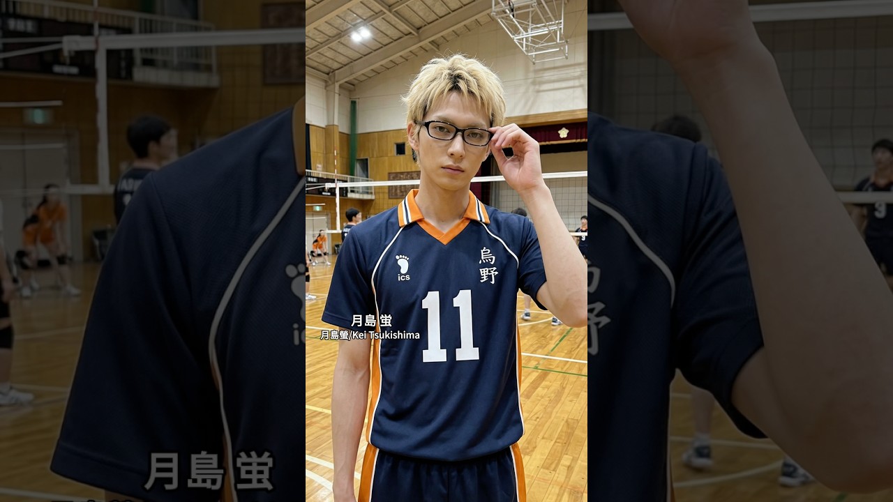 ハイキュー!!  IFが現実世界に存在したら【排球少年!! 真人版】 #haikyuu #anime