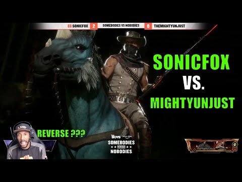 SONICFOX VS MIGHTYUNJUST 🏆 The Boys Somebodies versus Nobodies -  [ES] - 【Mortal Kombat 11】