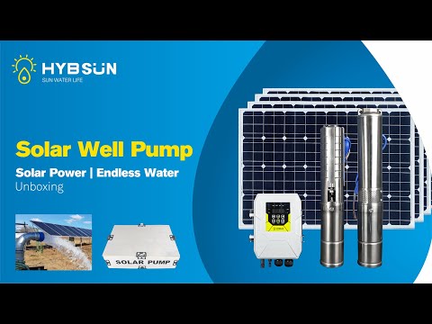 Solar Pump Unboxing | HYBSUN Solar Well Pump Kit