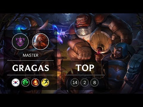 Gragas Top vs Gangplank - KR Master Patch 9.2