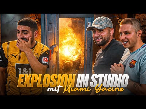 AIRBAG EXPLOSION with MIAMI YACINE (Studio explodes)