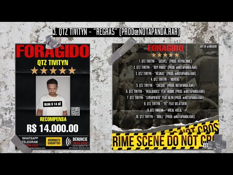 3. Tivityn - Regras (Prod. @Notapanda.rar) (Official Áudio) [Álbum Foragido]