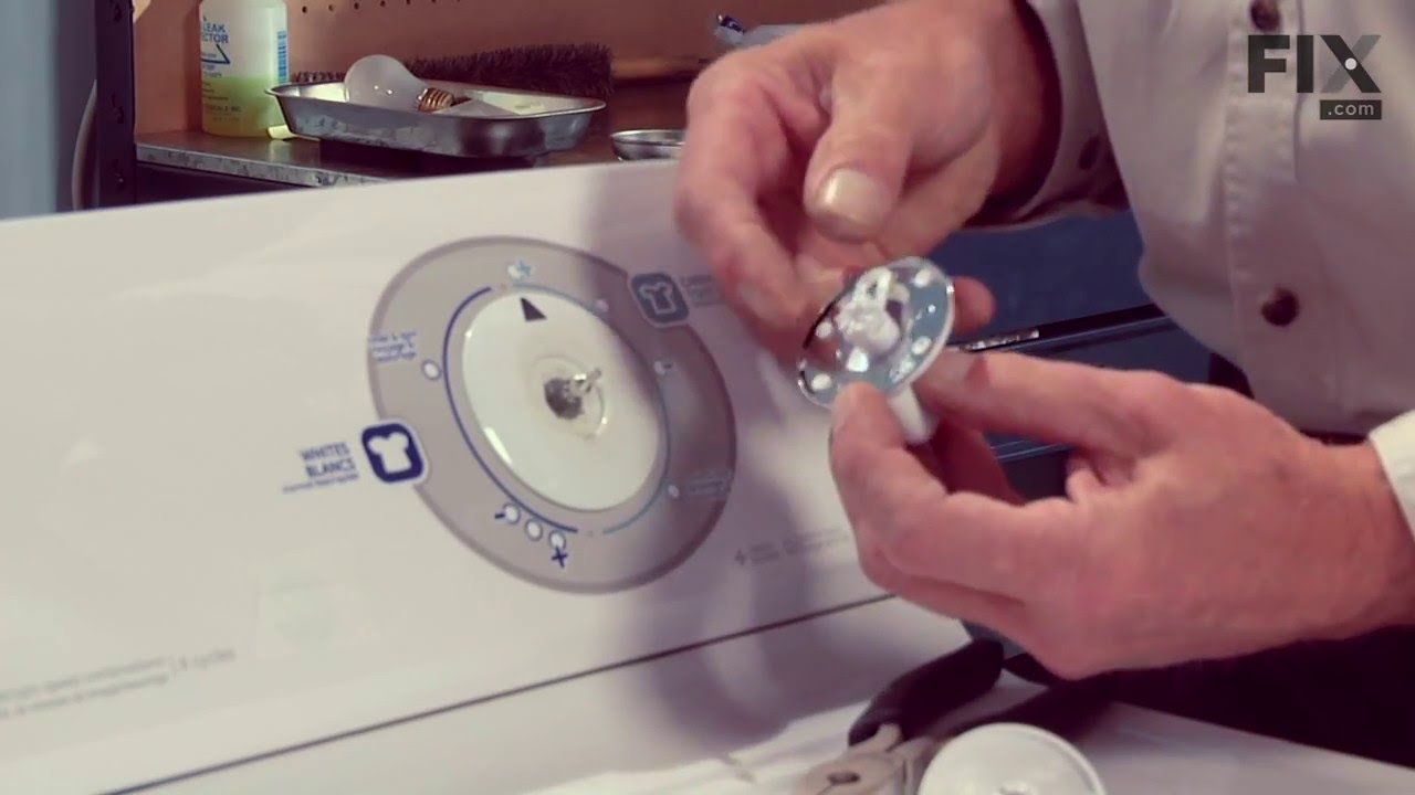 Replacing your General Electric Washer Timer Knob