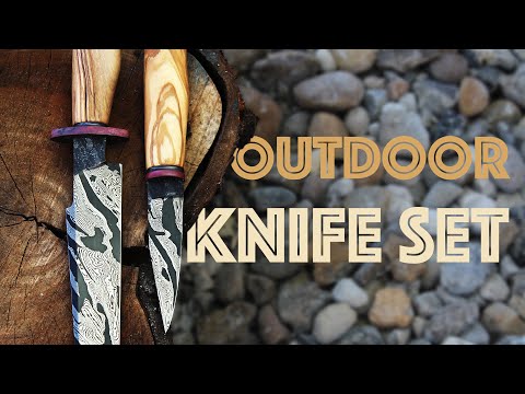 Making An Outdoor Camping Knife Set