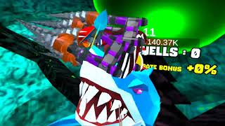 Trying to get nightmare weapons from bloop part 1 in shark go VR
