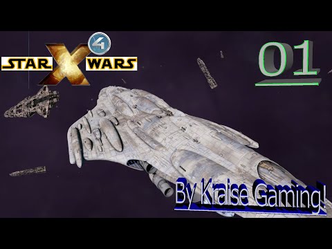 Ep:01 - On A Quest Of Rebirth! - X4 - Star Wars: Interworlds Mod 0.71 /w Music! -  By Kraise Gaming!
