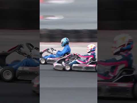 Great move down the inside! #club100 #karting