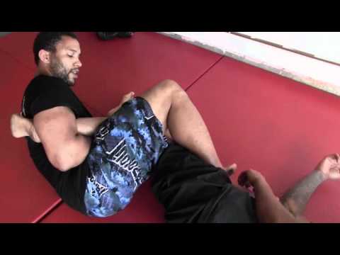 Leg lock from full guard demonstrated by Jaime Fletcher