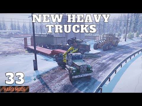Unlocking The Cat 745C And Derry Longhorn 3194 Hard Mode Ep 33 SnowRunner