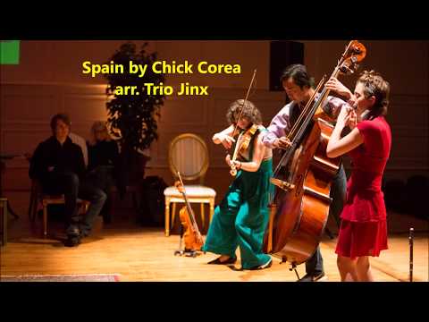 Trio Jinx performs Spain by Chick Corea