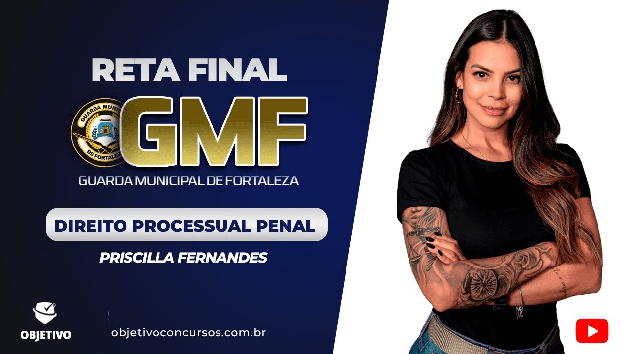 RETA FINAL GMF | Dir. Processual Penal: Sujeitos Processuais - Profª. Priscilla Fernandes. Objetivo.