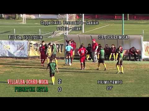 Villalba Ocres Moca -  Pescatori Ostia -  sintesi 10 gennaio 2018