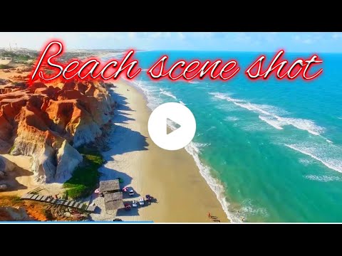 beach scene shot #dronefootage #aajkaanubhav