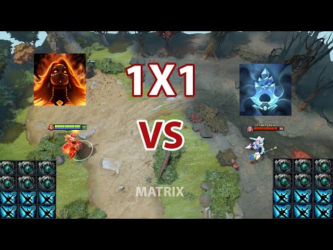 LINA vs CRYSTAL MAIDEN | Full Items 30 lvl | Who'll Beat? Guess? #dota2