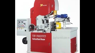 Máy cưa cd đứng - xẻ gỗ cực nhanh