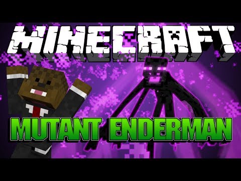 Minecraft Mod Showcase: Mutant Enderman Mod (Mutant Creatures Mod Pack)