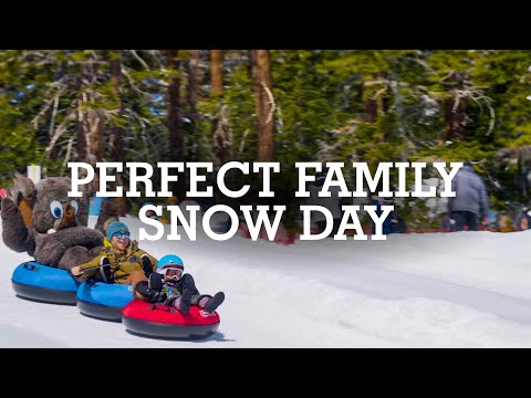 Family Snow Trip in June Mountain Ski Area and Mammoth...
