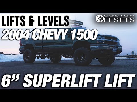 Lifts & Levels: 6\" Superlift 2004 Chevy Silverado 1500