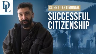 D’Alessio Law Client Testimonial for Successul Citizenship – Eli video thumbnail