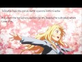 Your Lie In April - Hikaru Nara (lyrics english ...