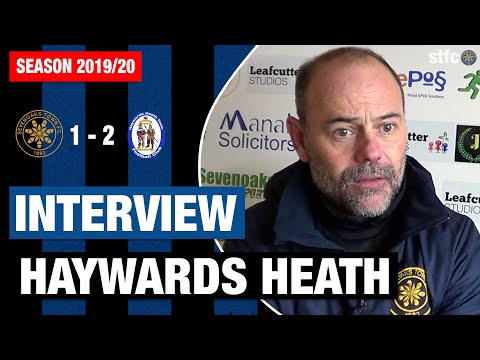 Interview : Micky Collins Post Match Haywards Heath Town