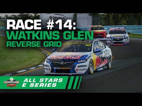 2020年SUPERCARS E-Sport 第4戦ワトキンス・グレンリバースグリッド#Race14 レースライブ配信動画
