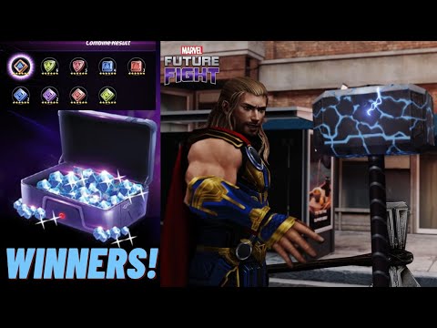 Crystal coupon winners - OBs Combine & CTP Chest :) - Marvel Future Fight