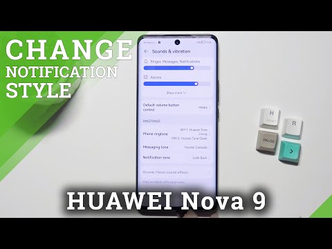 How to Change Notifications Sound on HUAWEI Nova 9 - Sound Settings