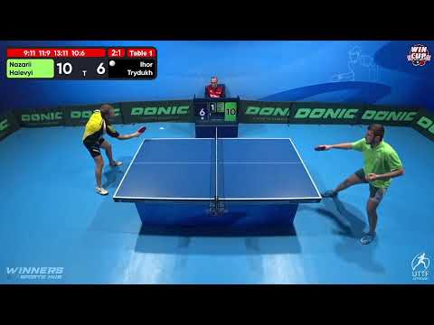 02:30 Nazarii Haievyi 3-1 Ihor Trydukh West 5 WIN CUP 05.11.2022 | TABLE TENNIS WINCUP