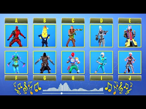 GUESS THE FORTNITE DANCE BY THE MUSIC #1! (Fortnite Dance Challenge)