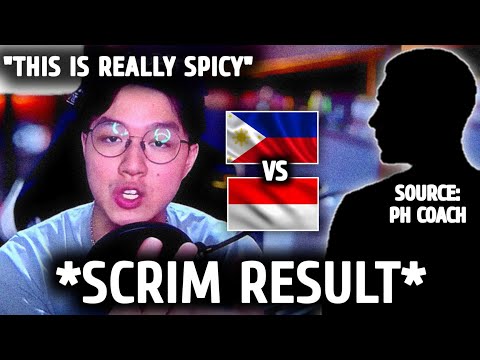 MIRKO LEAKED SPICY SCRIMS RESULT OF PH vs INDO (RRQ, FNOC) FROM ANONYMOUS PH COACH