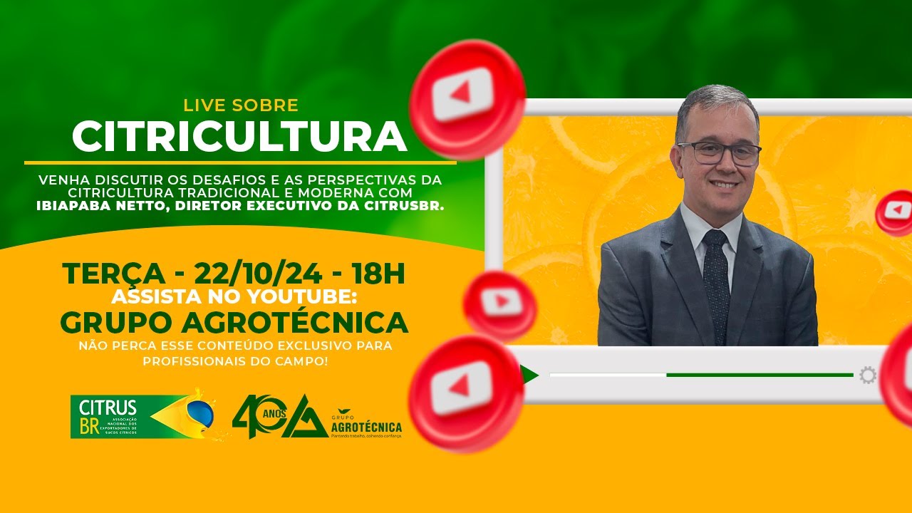 Citricultura - Os desafios e as perspectivas da Citricultura tradicional e moderna
