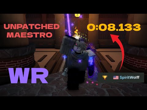 Unpatched Maestro Speedrun FWR [8.133] | Deepwoken