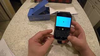 Blackberry 9000 AT&T GSM Cellular Phone Unboxing