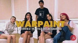Warpaint | Interview (Kuala Lumpur, 2014, at Bentley Auditorium)