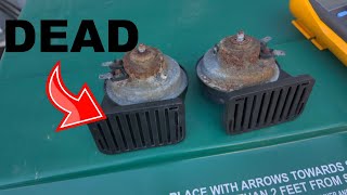 2003-2010 Jeep Grand Cherokee Horn: Troubleshooting and Replacement