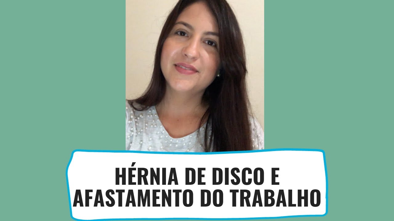Hérnia de disco principal motivo de afastamento do trabalhador