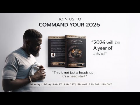 2026 WILL BE A YEAR OF JIHAD | COMMAND YOUR MORNING | March 6, 2026