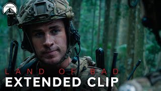 Land of Bad | Landing in Enemy Territory Clip (Liam Hemsworth) | Paramount Movies
