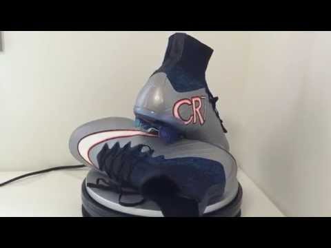 FootballKicksus.com-Unboxing Nike Mercurial Superfly CR7 SILVERWARE METALLIC SILVER / BLACK