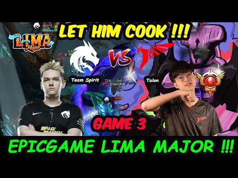Talon vs Team Spirit | 23savage Faceless Void Epicgame #LimaMajor 2023 Lower Bracket Game3 Dota 2